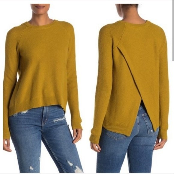 Madewell Sweaters - Madewell Province Cross Back Knit Pullover M